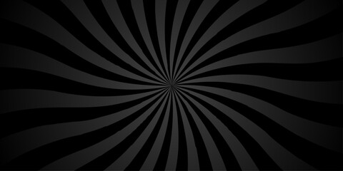 Vector sunray stripe background. Light sunburst glowing background. Sunburst pattern summer social banner. vector illustration pattern beam rays. Spiral radial striped backdrop design.	