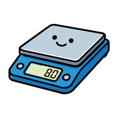 Cute Cartoon Digital Kitchen Scale or Weight Scale for Cooking and Measurement