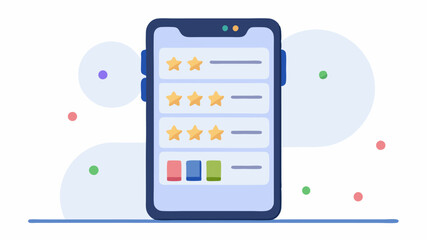 An organized order history section on a smartphone displaying past orders with ratings and reviews enabling easy reordering for users.