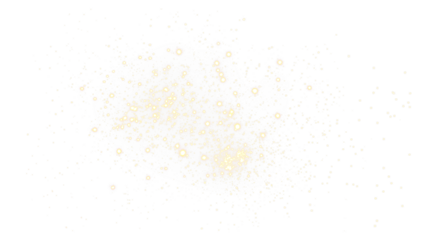 Elevate your photos easily with this amazing transparent PNG overlay of luminous particles and glitter effects