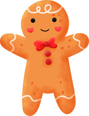 christmas gingerbread man
