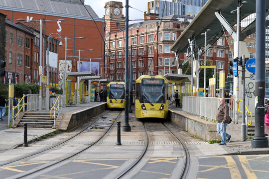 la citt&agrave; di Manchester