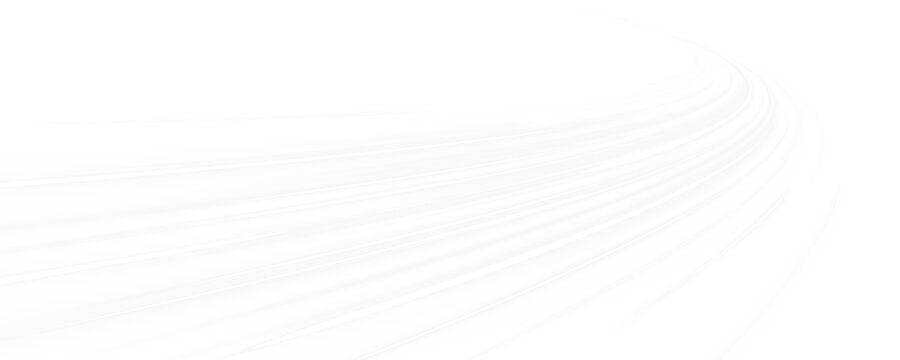 White and silver light streaks create a high-tech tunnel effect, drawing the eye inward. The smooth gradients evoke futuristic innovation. Great for science and technology themes. PNG