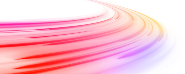 A burst of glowing lines races diagonally, creating a sense of forward momentum. The neon effect emphasizes futuristic speed. Use for dynamic presentations or apps. PNG