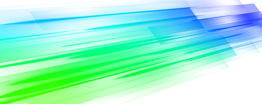 Neon turquoise beams streak diagonally, giving a feeling of high-speed data transfer. The glow is sharp and vivid. Ideal for futuristic tech designs. PNG