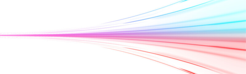 Blue and orange light lines streak forward in parallel, representing high-performance digital systems. The shine adds a clean, modern aesthetic. Great for AI tech visuals. PNG