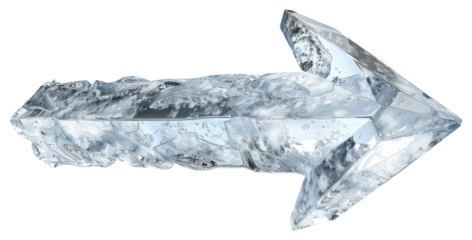 PNG Arrow sign ice crystal accessories transparent accessory.