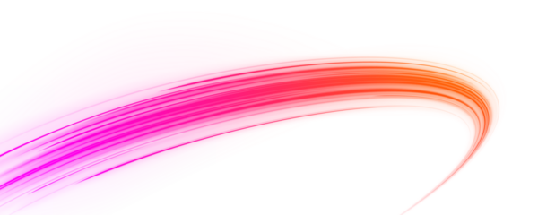 Electric pink and orange neon trails weave intricately, representing complex digital networks. The glowing effect adds depth and movement. Ideal for futuristic interface designs. PNG