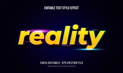 A vibrant, eye-catching Text Effect, text style. Editable text files vector illustration.