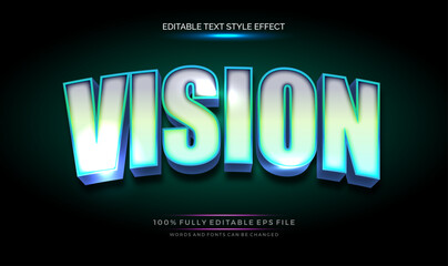 A vibrant, eye-catching Text Effect, text style. Editable text files vector illustration.