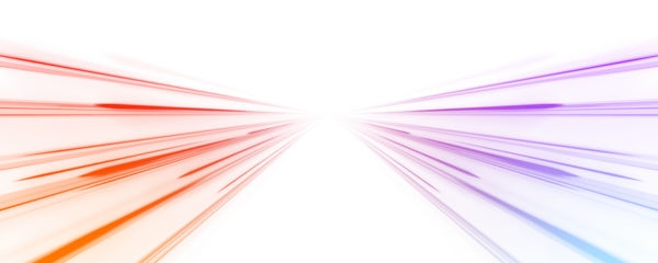 Bright purple and orange motion lines create a layered wave pattern, reflecting complex data flows. Neon accents bring visual clarity. Ideal for analytics and dashboards. PNG