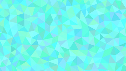 Abstract geometric background low poly design in light blue and green modern vect