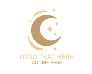 Obraz premium The Moon Logo 