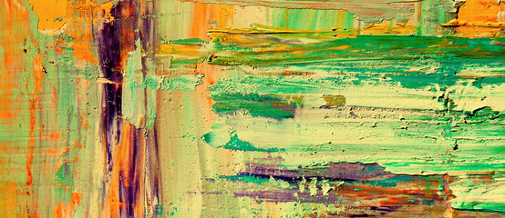abstract grunge background with paint strokes