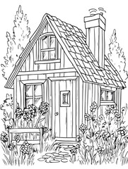 Aus der Serie: Malbuch, hygge, coloring, page, arbeitsblatt, grundschule, kids, painting, malbuch, malseite, printable, mandala, katze, ferien, urlaub, abstrakt, erholung, erwachsene, doodle, 