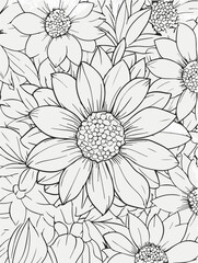 Aus der Serie: Malbuch, hygge, coloring, page, arbeitsblatt, grundschule, kids, painting, malbuch, malseite, printable, mandala, katze, ferien, urlaub, abstrakt, erholung, erwachsene, doodle, 