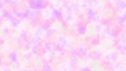 Soft pink and purple watercolor clouds pastel