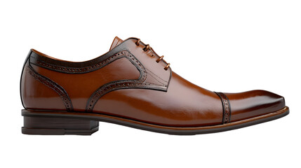 Elegant Men's Cap-Toe Dress Shoe
