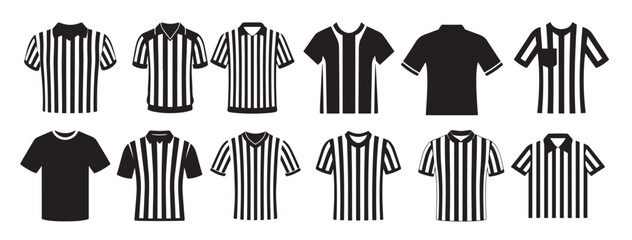 referee jersey silhouette