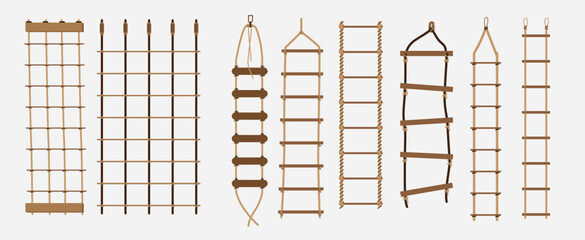  rope ladder vector