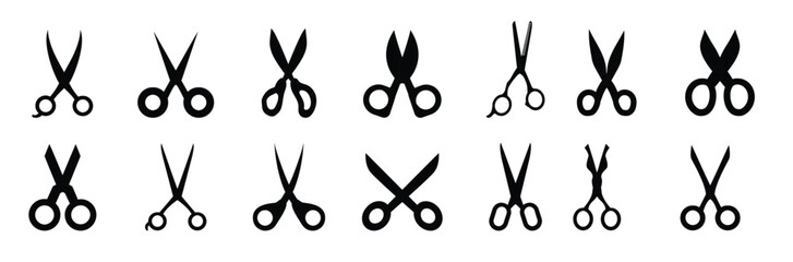 scissors vector graphic clipart vector illustration