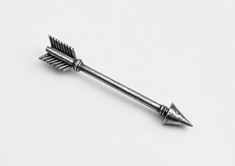 Metal arrow-shaped piercing jewelry