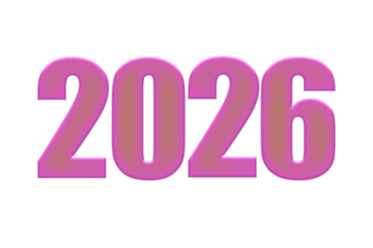 New Year 2026 Graphic  - Powered by Adobe