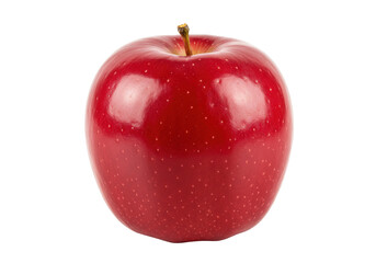 Isolated red apple, fresh organic fruit, healthy eating, healthy snack, vivid color