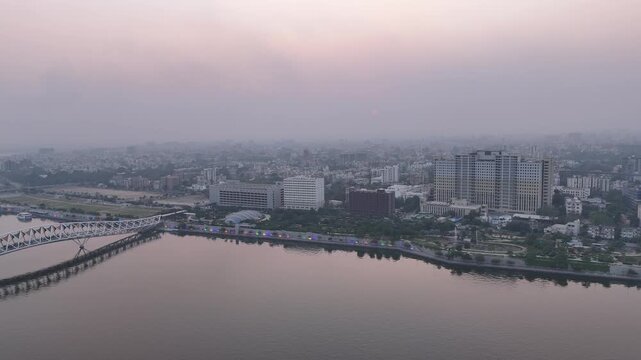 Atal Bridge, Ahmedabad City, Day View, Ahmedabad.
