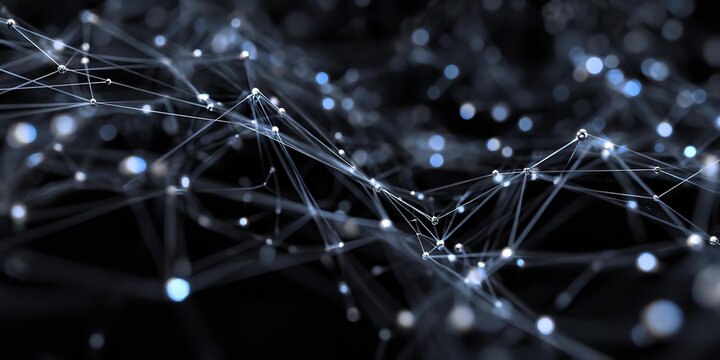 A close up of a molecular structure.