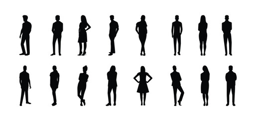 people character icons vector