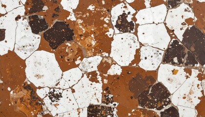 Cracked, mottled stone surface