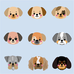 Fototapeta premium set of animals