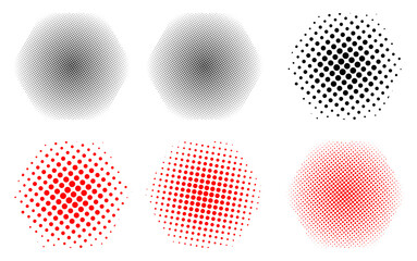 Black and white gradient halftone texture PNG