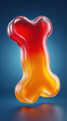 Fototapeta premium red liquid soap bubbles