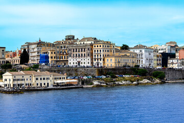 Obraz premium Altstadt von Korfu-Stadt, Korfu, Griechenland