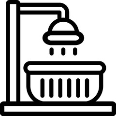 Hot Tub Icon Vector Element