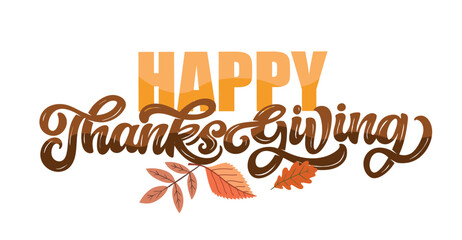 Happy ThanksGiving - Give Thanks - Be Grateful - cute hand drawn doodle lettering. For t-shirt print, mug, bag. 100% hand drawn vector