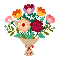 Elegant Floral Pattern Vector , Seamless Flower Background Design