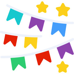 Bunting Icon