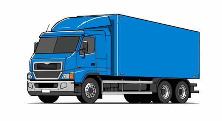 Truck vector illustration 8
