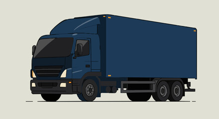 Truck vector illustration 1