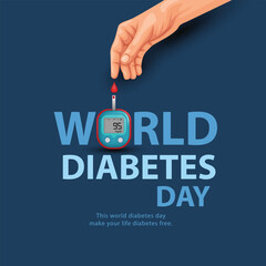 Fototapeta na wymiar World Diabetes day. November 14,vector logo type icon. abstract Vector illustration