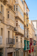 Typical classic street of Malta.
