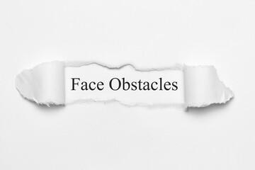 Face Obstacles