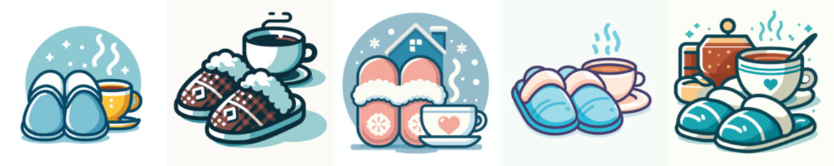 International Day for Older Persons. Vektor, ilustration, set icon