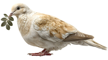 Messenger of Peace: Elegant White Bird
