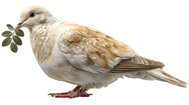 Messenger of Peace: Elegant White Bird
