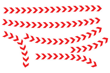 A collection of black chevron arrows pointing in various directions arranged in a scattered pattern on a textured beige background creating a dynamic and directional visual element Art & Illustration