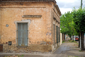 Fototapeta premium narrow street in the old town